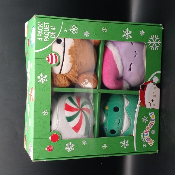 Squishmallows Toys New Original Squishmallows Christmas 4 Pack Poshmark